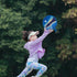 4 Styles Landscape Round Foldable Hand Fan, Japanese Handheld Compact Cooling Fans for Outdoor Events