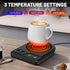 3 Settings,Coffee 2-12H Mug Warmer,Coffee Mug Warmer with Adjustable Temperature Warmer with Auto Shutoff