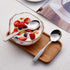 Soup Spoons Set of 6, Stainless Steel 6.1” Heavy Duty Round Dinner Spoon Cutlery, Metal Table Spoon Silverware