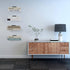 6 Pack Jetec Invisible Floating Bookshelf Wall Mounted Floating Bookshelves Heavy Duty Book Organizers Hidden Book