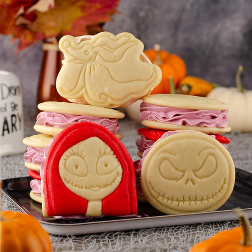 Skull Cookie Cutter, Halloween Series, Fan Art, Dishwasher Safe, 15mm Deep, Storage Clip
