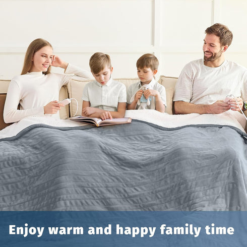 84" 90" 10 8 Heated Electric Blanket Queen Size - x Heating Blanket with Dual Control, Heating Levels & Hours Auto Off