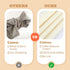 5PCS 18.8x14 Inch Cotton Tea Towels for Baking Sourdough, Reusable Bread Proofing Cloth, Flour Sack Towels for Dough