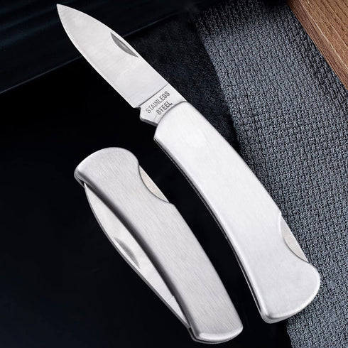 Kocpudu Paring Knife,all Steel Foldable Fruit Knife, All Steel Handle, Fruit Knife Small of Exquisite,small and Easy to Carry,suitable for Most Types of Vegetables and Fruits(3 Pieces) by Kocpudu