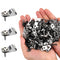 Wire Fence Clips, 100 Pcs Stainless Steel Agricultural Fencing Mounting Clips for 12-16 Gauge Welded Wire