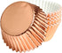Rose Gold Foil Muffin Cupcake Liners - Standard Baking Cups, Pack of 100