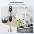 FRESKO 500W Immersion Handheld Blender with 700ml Beaker, 12-Speed & Turbo Mode for Soup, Smoothie