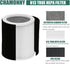 H-HF400-VP Filter Replacement for Hunter H-HF400-VP, H-PF400, 2 True HEPA Filters + 8 Pre-Carbon Filters
