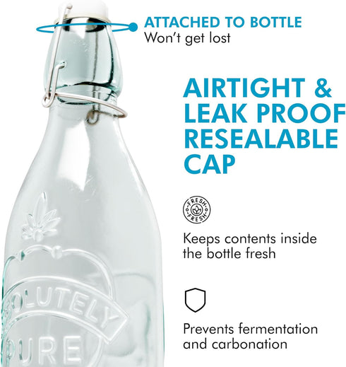 34 oz Amici Hermetic Milk Bottle