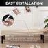 SearchI Dining Bench Cover, Stretch Washable Long Bench Seat Covers, Rectangle Dining Table Bench Slipover for Dining