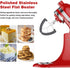 Flex Edge Beater for KitchenAid, 4.5-5 Quart Mixer Attachments, Pouring Shield & Flex Edge Beater