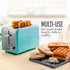 OVENTE 2 Slice Toaster, Extra Wide Slot with 6 Toast Settings, Compact Stainless Steel Countertop Toaster