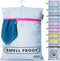 MUMI Travel Laundry Bag, Mesh Laundry Bags for Delicates with Hanger & Pouch, Large Laundry Net Bag