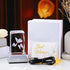 3D Enjinkail Butterfly Crystal Cube with Color-Changing LED Base - Elegant Butterfly Night Light Gift for Women, Mom