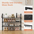 3 Closet, 5 LANTEFUL Tier Shoe Rack for Shoe Organizer with Hooks, Long Shoe Shelf Storage for Sneaker and Boot