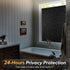 rabbitgoo Blackout Window Film - Sun Light Blocking Room Darkening Privacy Cover for Home Frosted Glass Window