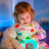 Tarklanda Kids Alarm Clock, Moon Stars Projector Alarm Clock with 7 Color Changing Night Light
