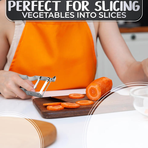 Vegetable Peeler, Multifunctional Stainless Steel Potato Peeler with Ergonomic Handle for Easy Use