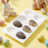 Rthjsfj 8-Cavity 2Pcs Easter Egg Shape Silicone Molds, Food-grade Baking Supplies for DIY Cake Decoration, Chocolate