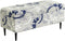 CRFATOP Printed Rectangle Ottoman Stool Cover Stretch Folding Storage Footstool Bench Slipcovers