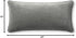 Loloi Liza Pillow Cover, 12'' x 27'' with Down, Grey