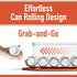 Soda Can Dispenser for Refrigerator with Lid - Durable Drink Organizer, Stackable BPA Free, Holds 9 Cans