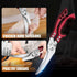 Dream Reach Poultry Shears, Red Heavy Duty Kitchen Shears with Serrated Edge, No Rust Spring Loaded, Multipurpose
