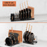 Expandable Pot and Pan Organizer Rack - Space-Saving Kitchen Cabinet Storage Solution