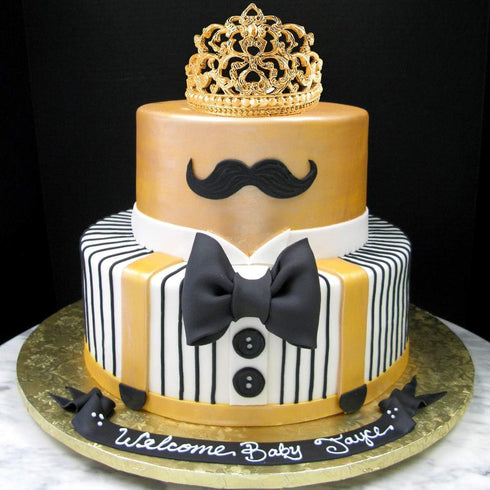 Royal Crown Cake Fondant Mold, Baroque Style Crown Silicone Gumpaste Mold, Cake Topper Decorating Tool