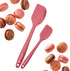 Starpack Silicone Spatula Set 'Scrape & Stir' (2 Pcs) - Heat Resistant Kitchen Spatulas 600°F - LFGB Grade Nonstick