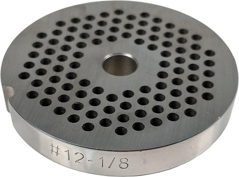 #12 Meat Grinder Plate, 1/8 in. Size