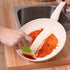 2 PCS Silicone Pan Scraper Dish Cleaning Spatula, Non-Stick Kitchen Scraper in Green & Grey