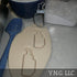 GOLF BAG OUTLINE COOKIE CUTTER - 3D Printed Sports Athletics Equipment Holder Made in USA PR2495