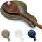 Spoon Rest for Kitchen, Ceramic Holder for Stove Top, Heat Resistant Utensil Rest, Dishwasher Safe, 3 Pack