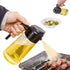 14oz Olive Oil Dispenser for Kitchen, 2 in 1 Glass Oil Sprayer and Dispenser, 420ml for Cooking, Baking, Salad, BBQ