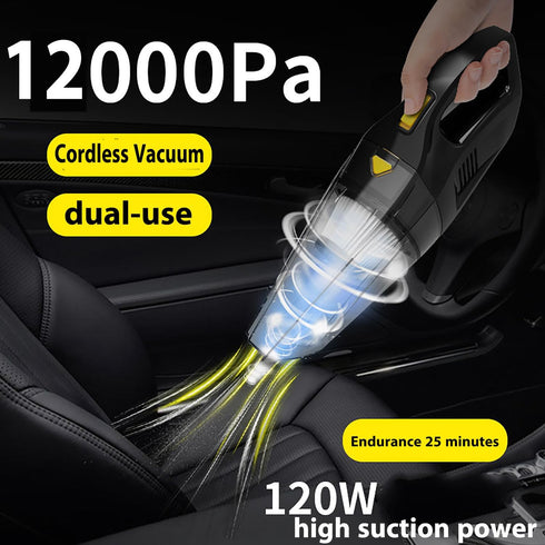 Dust Buster Upgrade Handheld Vacuum - Cordless Rechargeable Handheld Vacuums 12000PA-16500PA for Car, Home, Pet Hair