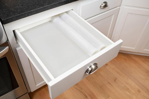 gasaré Extra Large Silicone Mat for Kitchen Counter, Heat Resistant Countertop Protector, Non-Slip, Easy to Clean, 25 x