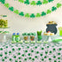 60 102 Inch, 100% 150 LUSHVIDA St.Patrick's Day Rectangle Table Cloth, x Shamrock Patterned Irish Clover Washable