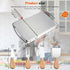 DGLOZE 4 4 Set Cheese Slicer Cutter with PCS Cheese Knife, Stainless Steel Cheese Cutter Board with Blade for Block