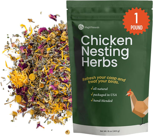 MagJo Chicken Nesting Box Herbs 1lb Coop Accessory