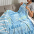 PerStudio Personalized Baby Blanket for Boys Custom Name Blankets Throws for Girls Customized Christmas Birthday Gifts