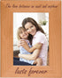 CustomGiftsNow The Love Between an Aunt and Nephew Lasts Forever, 4x6 Inch Wood Picture Frame