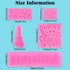 5 Pieces Music Note Fondant Mold - Silicone Musical Candy Mold for Cake Decoration