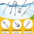 Charcuterie Board Accessories Set, Cheese Butter Spreader Knives, Serving Tongs, Spoons, Forks, Toothpick Flags