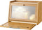 kiplant Bread Box with Cutting Board, Bamboo Bread Box for Kitchen Counter, Bread
