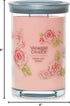 Yankee Candle Large Tumbler Scented Candle, 20 oz with up to 80 Hour Burn Time, Fresh Cut Roses Fragrance