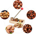 More-4 Nut Cracker Heavy Duty Walnut Cracker with Wooden Base Adjustable Nut Tongs Manual Nut Crackers for All Nuts Nut