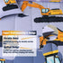 Sets Kids,8 3D Set Set,Trucks JQinHome Construction Full Bedding for Boys Piece Bed in A Bag Cartoon Car Excavator