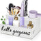 Unistyle Hair Dryer Holder Counter, Hair Tool Organizer for Bathroom Storage, Makeup and Hair Styling Tools
