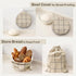 Duthcbw XL Linen Bread Bag for Homemade Sourdough with Proofing Cover, Reusable Organic Linen bags with TPU Lining